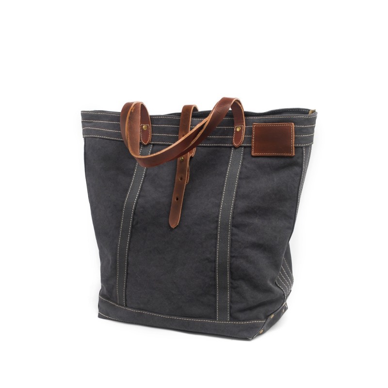 Женская сумка-тоут Weekend графитовая - 11 фото