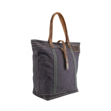 Жіноча сумка-тоут Weekend графітова фото