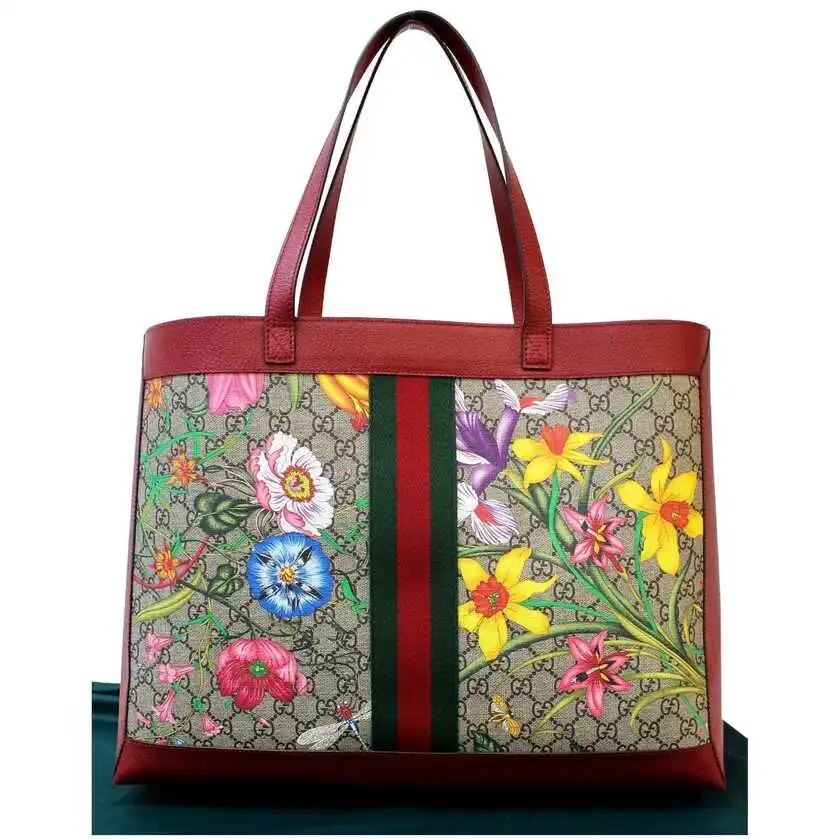 Сумка-тоут Gucci Ophidia GG Flora